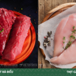 So sánh dinh dưỡng giữa thịt đà điểu và thịt gà