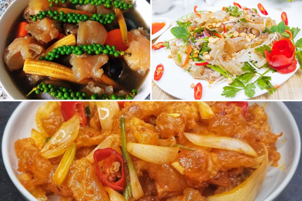 Gân đà điểu là phần gân lấy từ chân hoặc đùi của đà điểu, có đặc điểm giòn dai, chứa nhiều collagen tự nhiên. Tuy nhiên, không phải ai cũng biết cách chế biến gân đà điểu thành những món ăn ngon miệng, hợp khẩu vị.