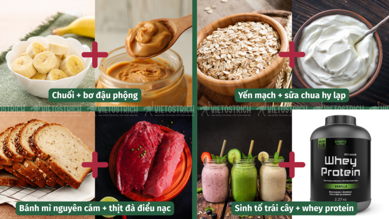 Ăn gì trước khi tập gym – bữa pre-workout giàu protein