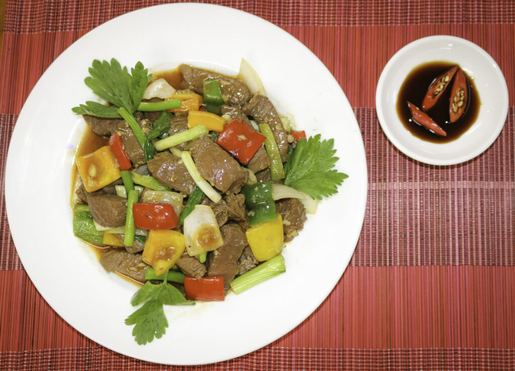 Đà điểu xào lúc lắc