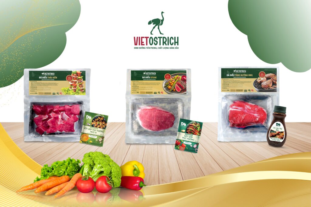 Combo tiện lợi VietOstrich, sản phẩm mới ra mắt từ thương hiệu VietOstrich, chính là giải pháp hoàn hảo cho những ai yêu thích sự nhanh gọn mà vẫn muốn thưởng thức hương vị độc đáo từ thịt đà điểu. 