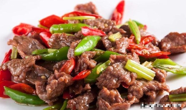 
Thịt đà điểu xào lăn